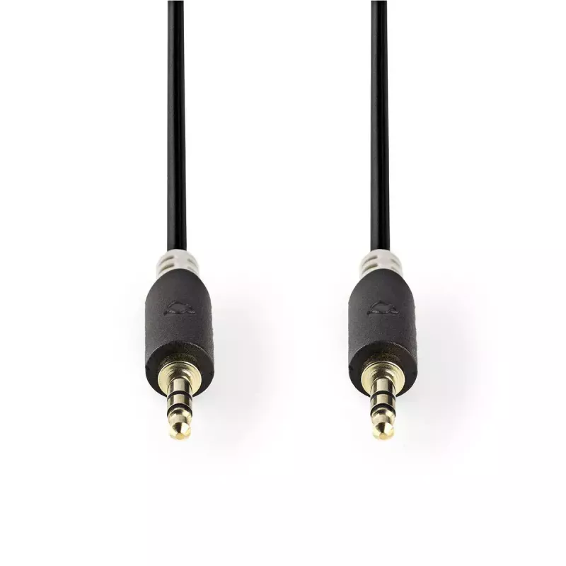 Audio kabelis Nedis CABW22000AT20 2m 3.5mm ar varu pārklāts alumīnijs