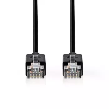 Nedis CCBW85210AT50 tīkla kabelis melns 5 m Cat6 F/UTP