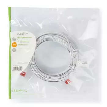 Nedis CCGP85216WT100 tīkla kabelis balts 10 m Cat6 U/UTP