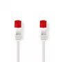 Nedis CCGP85216WT100 tīkla kabelis balts 10 m Cat6 U/UTP