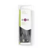 Nedis USB kabelis USB 2.0 3m USB A Micro-USB B Melns