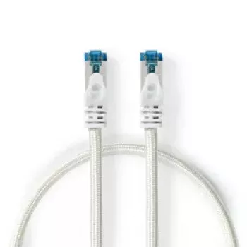 Tīkla kabelis Nedis CCTB85321AL05 RJ-45 Cat6a 0.5m Sudraba