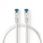 Tīkla kabelis Nedis CCTB85321AL05 RJ-45 Cat6a 0.5m Sudraba