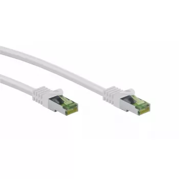 Tīkla kabelis Wentronic 61109 10m Cat8.1 S/FTP Balts