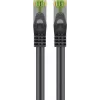 Goobay tīkla kabelis melns 0.25 m Cat8.1 S/FTP