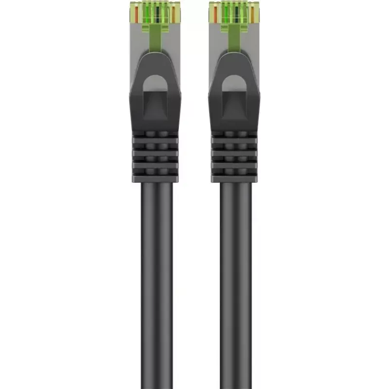 Tīkla kabelis Wentronic 61098 10m Cat8.1 S/FTP Melns