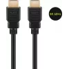HDMI kabelis Goobay 61637 0,5 m A tipa vīrišķais–vīrišķais 48 Gbit/s melns