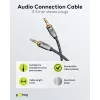 Audio kabelis WENTRONIC Goobay 65275 — 3 m, 3,5 mm TRS vīrišķais–vīrišķais, zeltīti kontakti, magnētiski ekranēts