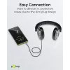 Audio kabelis WENTRONIC Goobay 65275 — 3 m, 3,5 mm TRS vīrišķais–vīrišķais, zeltīti kontakti, magnētiski ekranēts