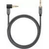 Audio kabelis Goobay (WENTRONIC) 3.5mm TRS–3.5mm TRS, 3 m, varš, zeltīti kontakti, magnētiski ekranēts