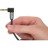 Audio kabelis Goobay / WENTRONIC 3,5 mm TRS–3,5 mm TRS, 5 m, varš, zeltīti kontakti, magnētiski ekranēts