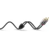 Audio kabelis WENTRONIC Goobay 65294 — 2×RCA vīrišķais uz 2×RCA vīrišķais, 3 m, varš, zeltīti kontakti, magnētiski ekranēts