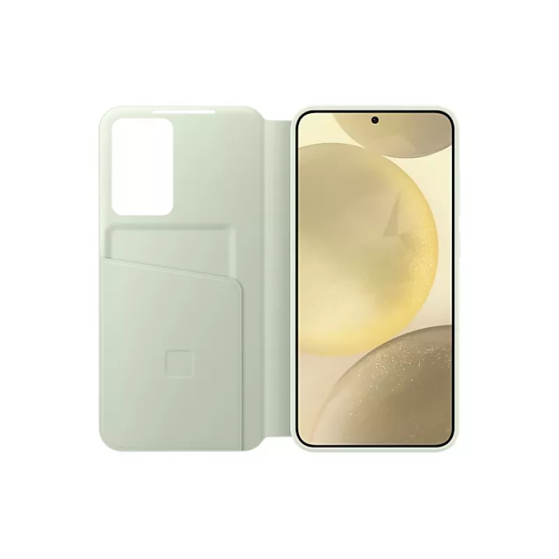 Maketipas futrālis Samsung Galaxy S24+ zaļš vienkrāsains
