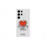 Cover Samsung Galaxy S24 Ultra EF-MS928CWEGWW Red Transparent Stylish Design