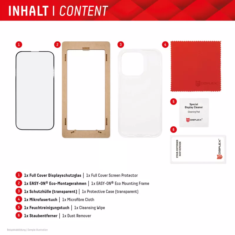Displex ekrāna aizsargs + maciņš Samsung Galaxy S24 Ultra, Eco montāžas rāmis, pilna pārklājuma