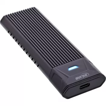 InLine USB3.2 Gen.2 USB-C to M.2 SSD (PCIe NVMe & SATA) korpuss