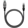 Goobay kabeļu dzimuma mainītājs USB A RJ-45 15m Melns Sudrabains
