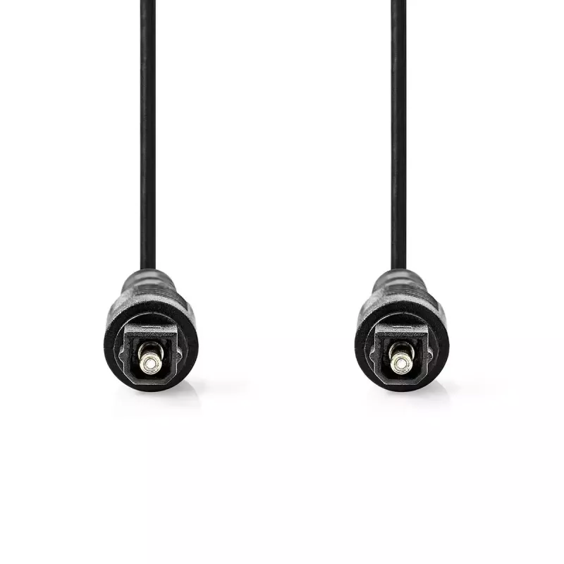 Nedis CAGL25000BK10 audio kabelis 1 m TOSLINK Melns