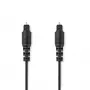 Nedis CAGL25000BK10 audio kabelis 1 m TOSLINK Melns
