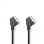 Nedis CVGL31001BK15 SCART kabelis 1,5 m SCART (10 kontaktu) Melns