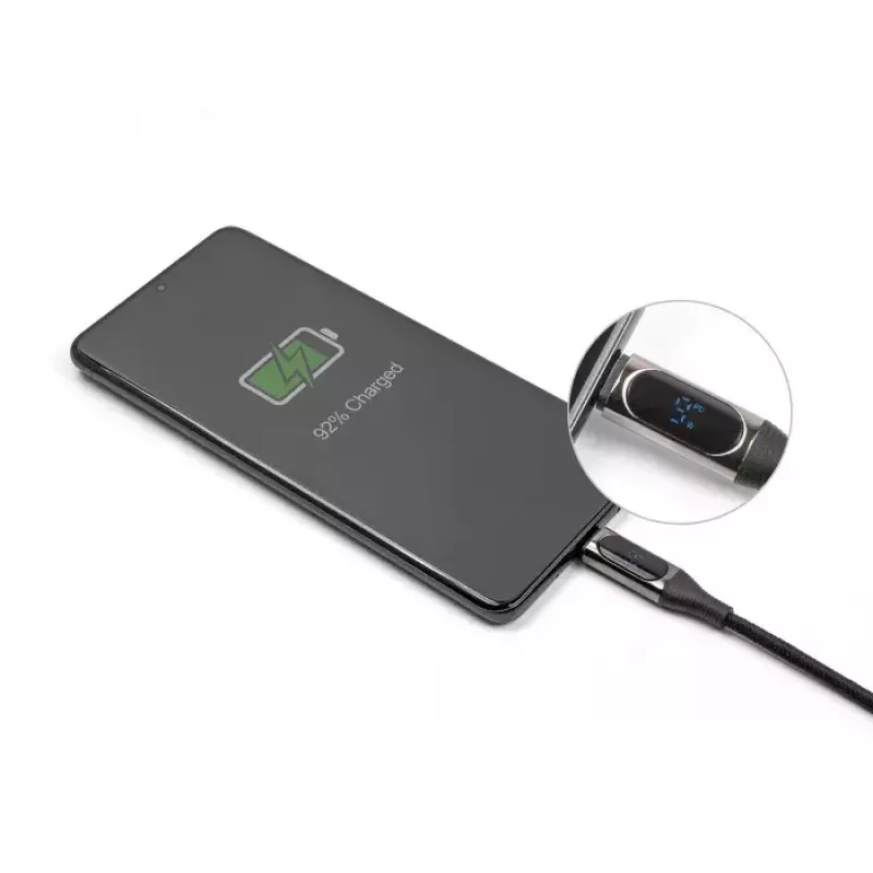 DeLOCK USB 2.0 datu un ātrās uzlādes kabelis USB Type-C vīr. uz vīr. PD 3.0 100 W 2 m