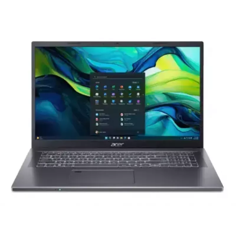 Portatīvais dators Acer Aspire 17 A17-51GM-586T — Intel Core 5 120U, 17,3 collu Full HD, 16 GB DDR4, 512 GB SSD, NVIDIA GeForce RTX 2050, Windows 11 Home