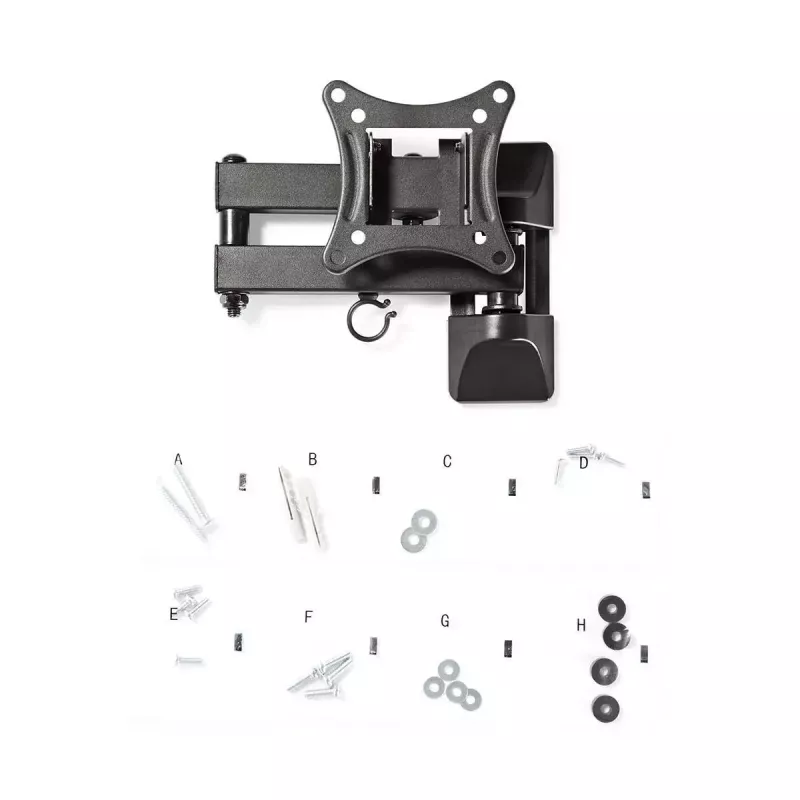 TV sienas stiprinājums Nedis TVWM1510BK 68,6 cm 27 collas melns 15 kg