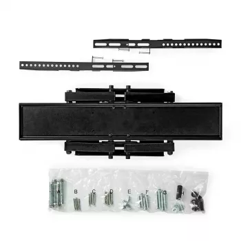 TV kronšteins Nedis TVWM3551BK 2,03 m 80 collas melns 35 kg