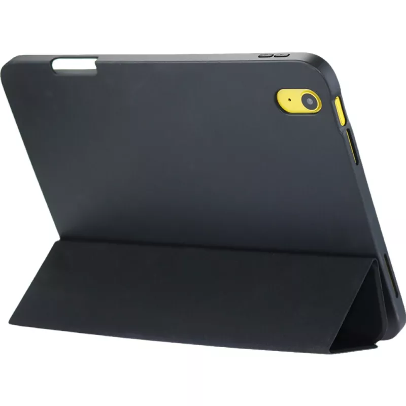 Folio Slim Case Hurtel DEQSTER iPad 10,9 collu (10. paaudze) — TPU/PU vāciņš, 3 statīva režīmi, 244 g