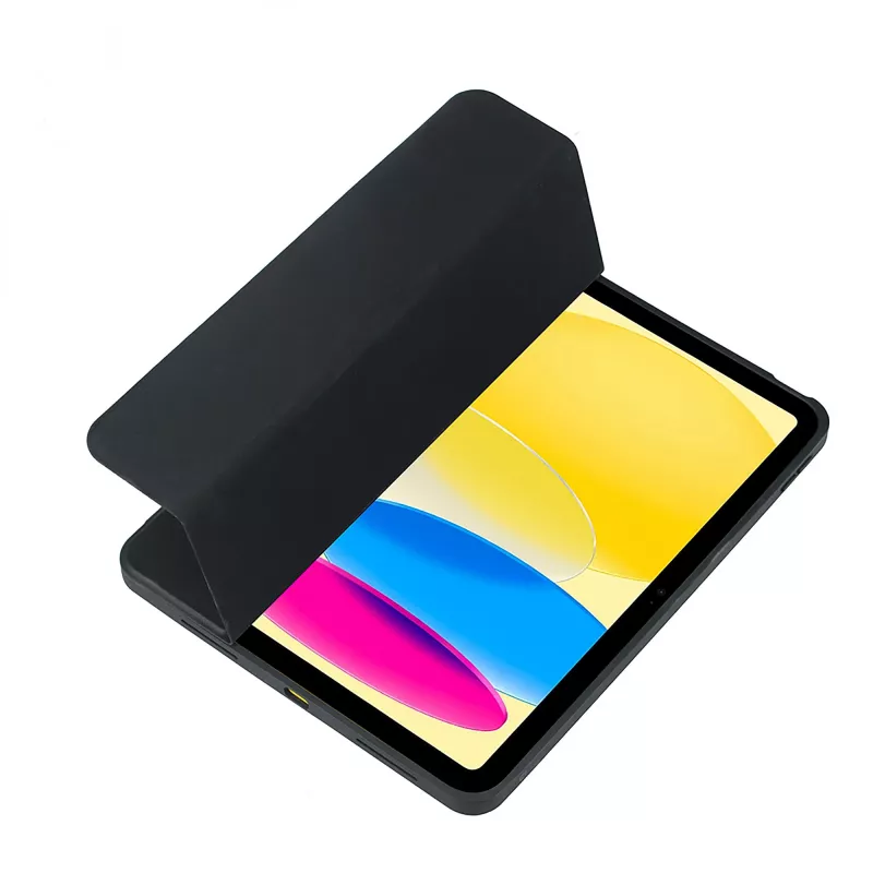 Folio Slim Case Hurtel DEQSTER iPad 10,9 collu (10. paaudze) — TPU/PU vāciņš, 3 statīva režīmi, 244 g