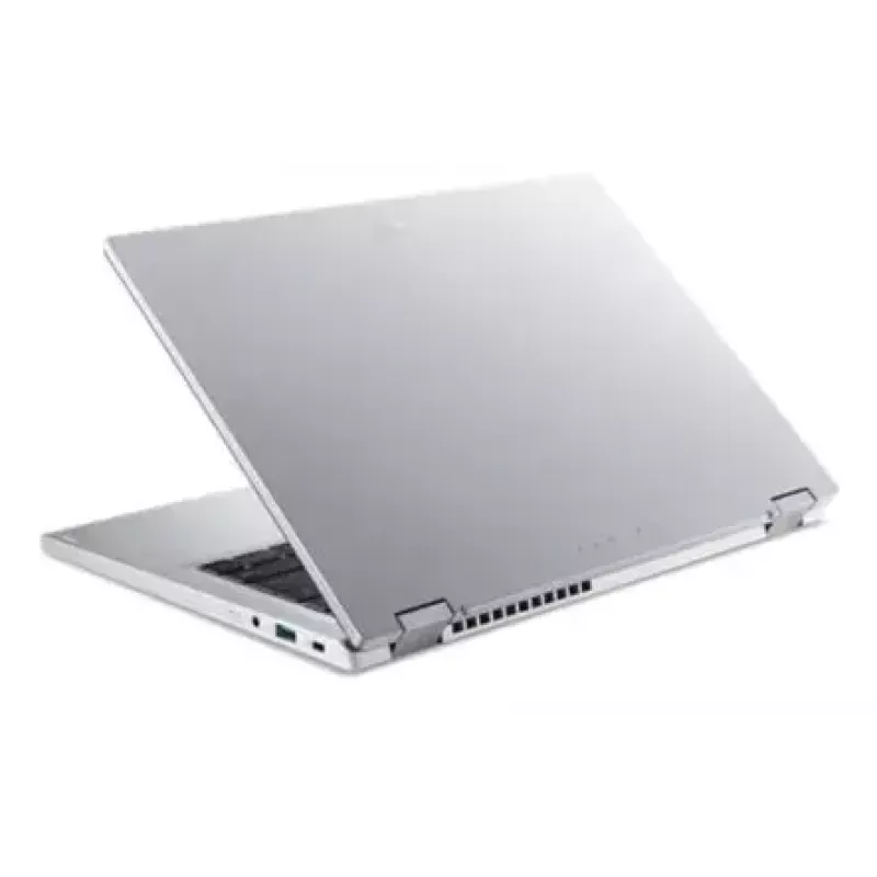 Pārveidojamais klēpjdators Acer Aspire Go Spin 14 AGSP14-31PT-36R6 — 14 collu WUXGA skārienekrāns, Intel Core 3 N355 1.9 GHz, 16 GB LPDDR5, 512 GB SSD, Windows 11 Home, Sudraba
