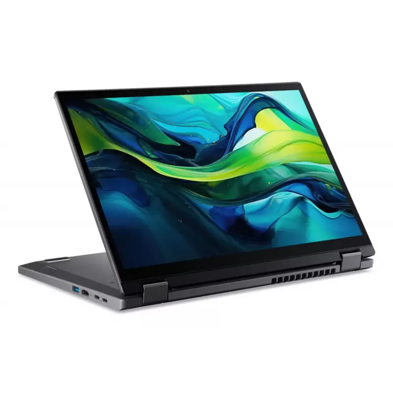 Hibrīds 2-in-1 klēpjdators Acer Aspire Spin 14 ASP14-52MTN-75Q5 — Intel Core Ultra 7 155U, 14 collu WUXGA skārienekrāns, 16 GB LPDDR5x, 1 TB SSD, Wi‑Fi 6, Windows 11 Home, pelēks
