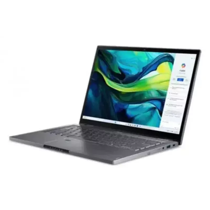 Pārveidojamais klēpjdators Acer Aspire Spin 14 ASP14-52MTN — Intel Core Ultra 7 155U, 14 collu WUXGA skārienekrāns, 32 GB LPDDR5x, 1 TB SSD, Wi‑Fi 6E, Windows 11 Home