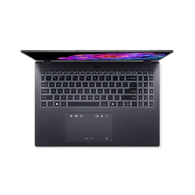 Portatīvais dators Acer Swift Go 16 SFG16-73-7943 16 collu Intel Core Ultra 7 16GB 1TB Intel Arc 140T Windows 11 Home