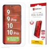 Displex ekrāna aizsargs (10H) Google Pixel 9, Pixel 9 Pro, Pixel 10, Pixel 10 Pro, Eco montāžas rāmis, izturīgs pret skrāpējumiem