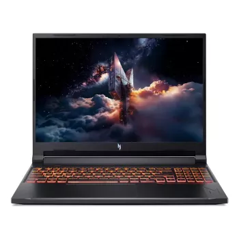 Portatīvais dators Acer Nitro V 16 AI ANV16-42-R20S — 16 collu WQXGA, AMD Ryzen 7 260 3.8 GHz, 16 GB DDR5, 1 TB SSD, NVIDIA GeForce RTX 5070, Windows 11 Home, melns