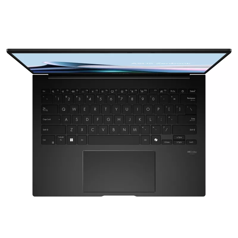 ASUS Zenbook 14 UM3406KA-QD254W AMD Ryzen™ AI 7 350 klēpjdators 35,6 cm (14 collu) WUXGA 16 GB LPDDR5x-SDRAM 1 TB SSD Wi-Fi 6E (802.11ax) Windows 11 Home Melns