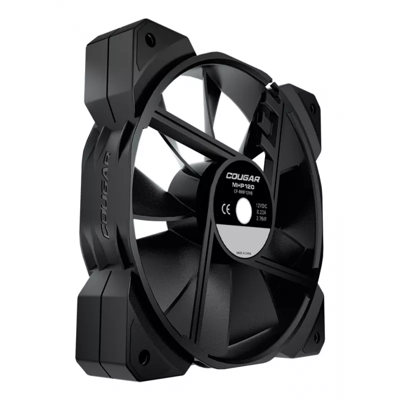 COUGAR korpusa ventilators MHP 120, melns