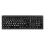 Logickeyboard LKB-LPWB-A2M-DE tastatūra Universāla USB QWERTZ vācu Melna