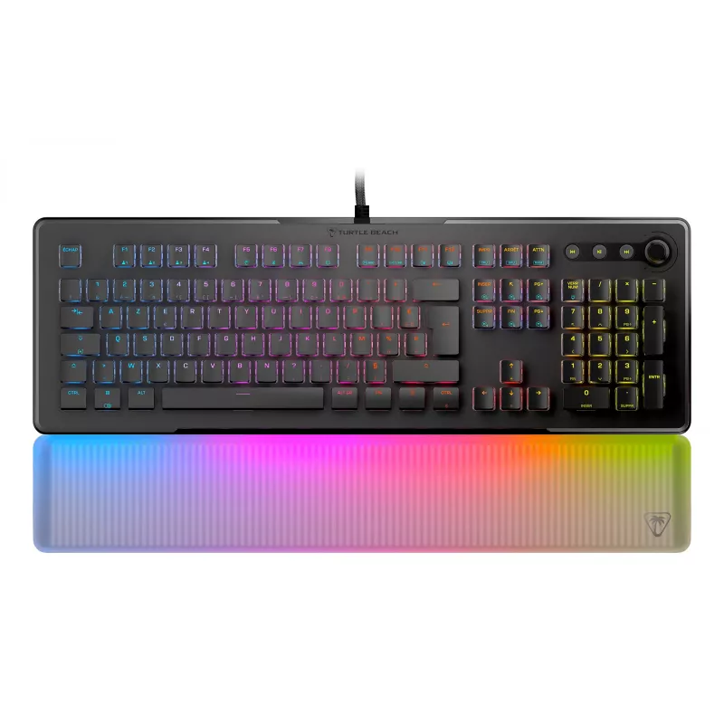 Turtle Beach Vulcan II Max klaviatūra Spēļu USB QWERTZ vācu Melna