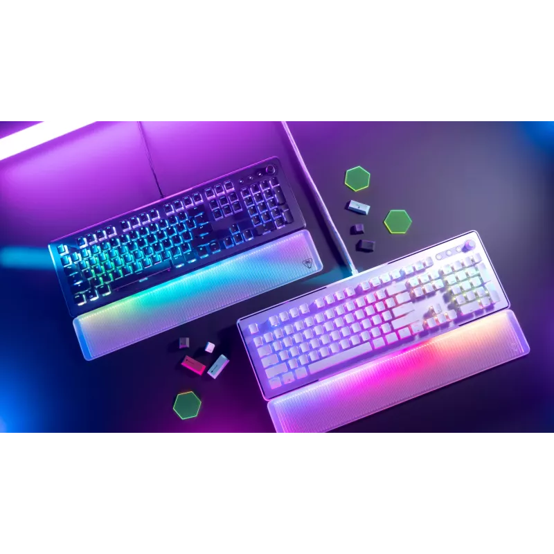 Turtle Beach Vulcan II Max klaviatūra Spēļu USB QWERTZ vācu Melna