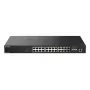 D-Link 28 portu 2,5G vairāku gigabitu PoE++ viedais pārvaldāmais komutators ar 4 x 10G SFP+ portiem