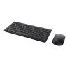 Trust Lyra tastatūra Iekļauta pele Birojs RF Wireless + Bluetooth QWERTZ Vācu Melna