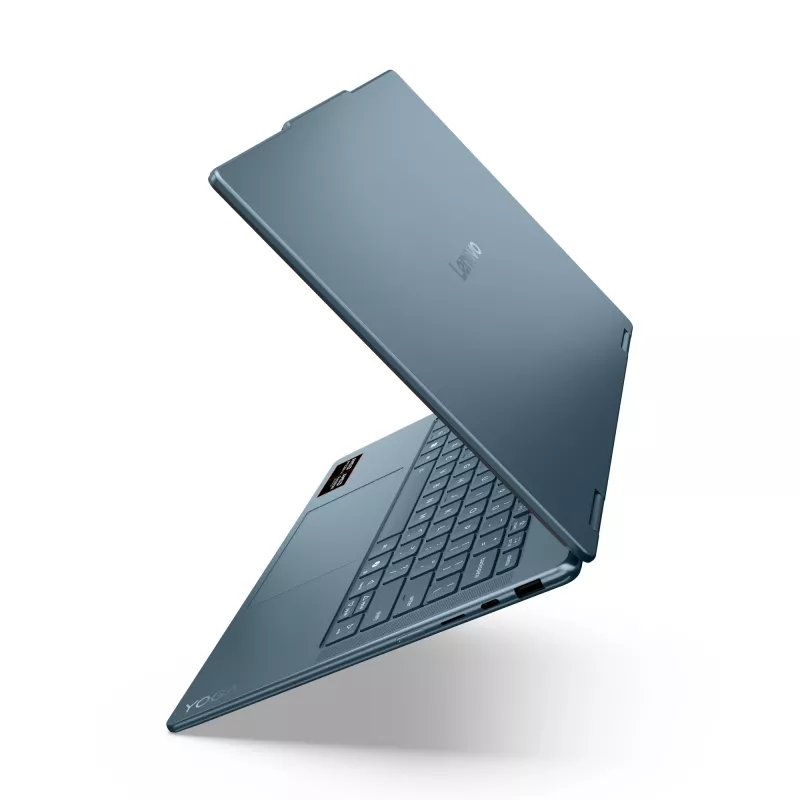 Lenovo Yoga 7 2-in-1 14AKP10 Copilot+ PC AMD Ryzen™ AI 5 340 Hibrīds (2-in-1) 35,6 cm (14 collu) Skārienekrāns WUXGA 16 GB LPDDR5x-SDRAM 512 GB SSD Wi-Fi 7 (802.11be) Windows 11 Home Teal