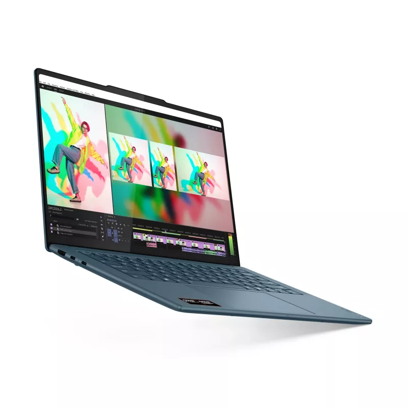 Lenovo Yoga Pro 7 14AKP10 Copilot+ PC AMD Ryzen™ AI 7 350 klēpjdators 36,8 cm (14,5 collas) 3K 32 GB LPDDR5x-SDRAM 1 TB SSD Wi-Fi 7 (802.11be) Windows 11 Pro tirkīza krāsā