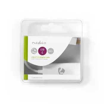Tīkla kabelis Nedis CCGB64950WT02 RJ-45 Cat8.1 0,2 m Balts