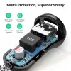 Ugreen 50875 mobilās ierīces lādētājs MP4, mobilais dators Melns Cigarešu aizdedzinātāja ligzda Auto