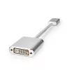 Nedis CCTB37250AL02 video adaptera kabelis 0.2 m DisplayPort DVI-D sudraba