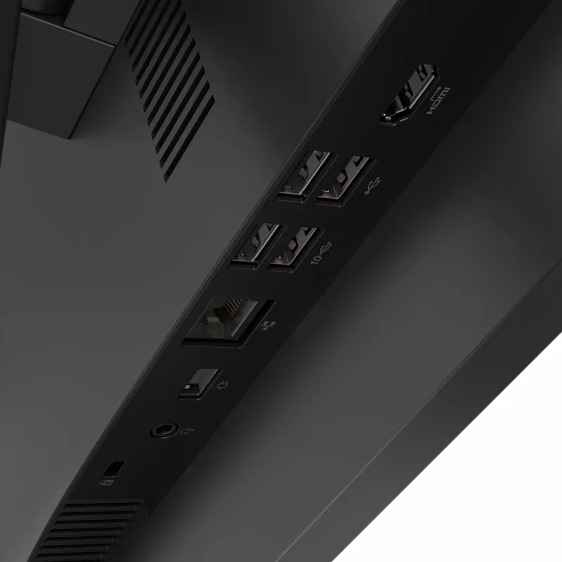 Lenovo V100 Intel® N N100 60,5 cm (23,8 collas) 1920 x 1080 pikseļi All-in-One dators 8 GB DDR4-SDRAM 256 GB SSD Windows 11 Pro Wi-Fi 6 (802.11ax) Melns