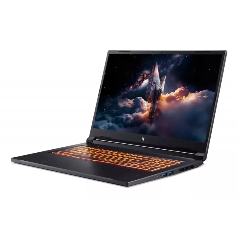 Portatīvais dators Acer Nitro V 17 AI ANV17-41-R5GS — AMD Ryzen 5 240 4.3 GHz, 17,3 collu FHD, 16 GB DDR5, 1 TB SSD, NVIDIA GeForce RTX 5050, FreeDOS